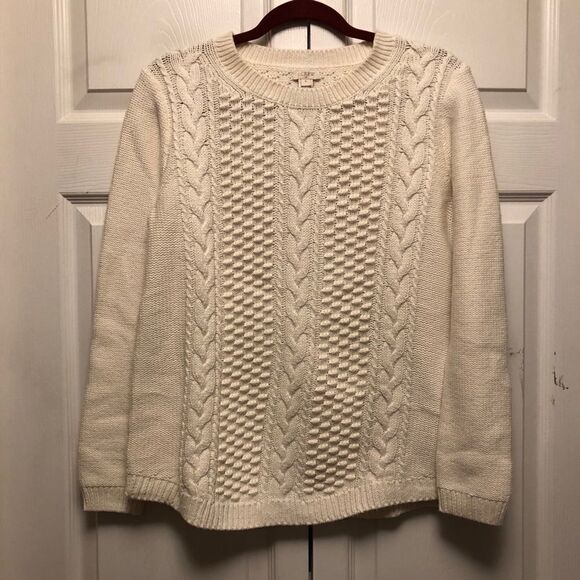 J. Crew Factory Sweaters - J. Crew Factory Cable Knit Fisherman’s Sweater